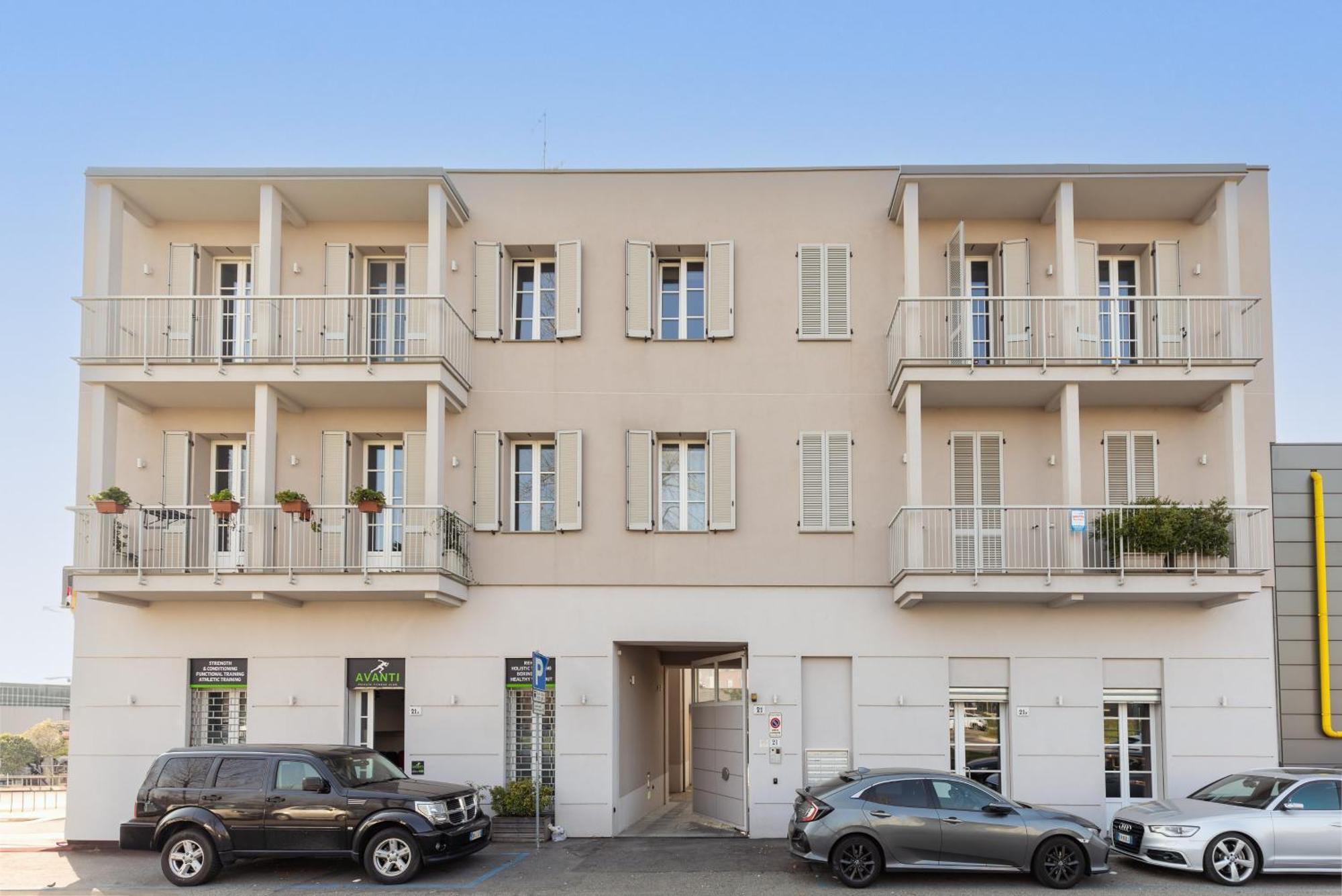 Ferienwohnung Loft Art Bicocca Mailand Exterior foto
