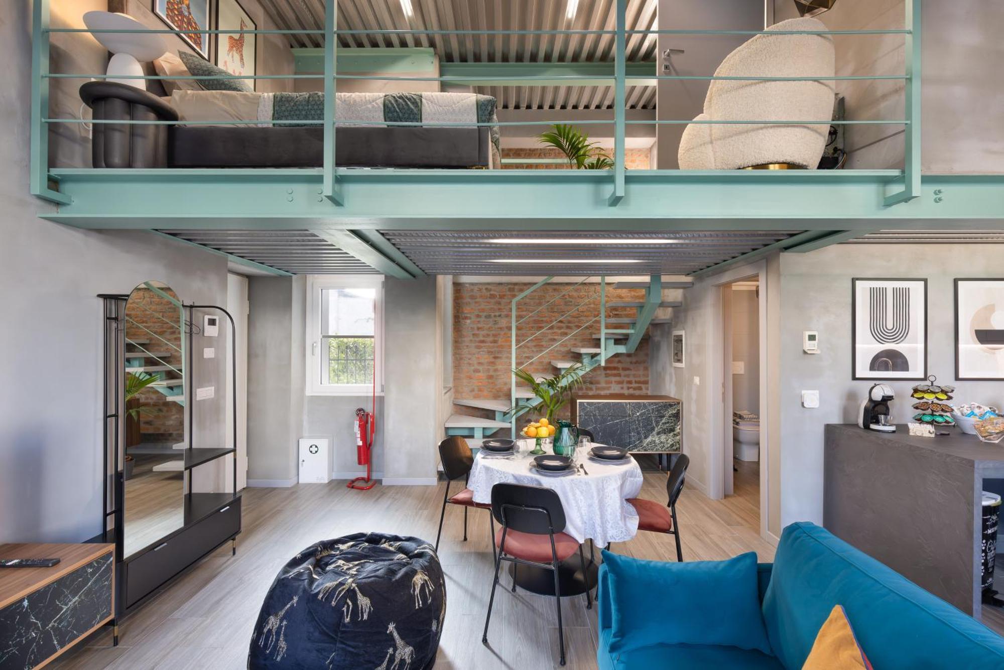 Ferienwohnung Loft Art Bicocca Mailand Exterior foto