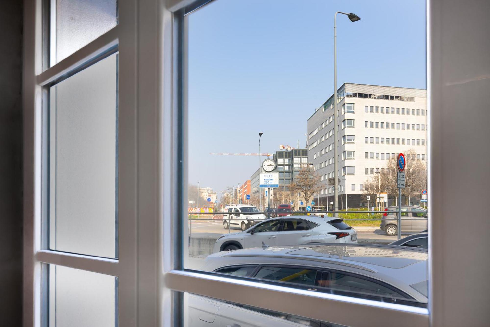 Ferienwohnung Loft Art Bicocca Mailand Exterior foto